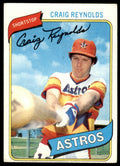 1980 TOPPS CRAIG REYNOLDS HOUSTON ASTROS #129
