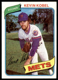 1980 TOPPS KEVIN KOBEL . NEW YORK METS #189