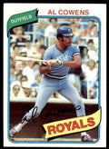 1980 TOPPS AL COWENS . KANSAS CITY ROYALS #330