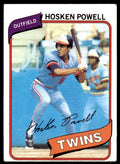 1980 TOPPS HOSKEN POWELL . MINNESOTA TWINS #471