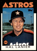 1986 TOPPS TRADED HAL LANIER . HOUSTON ASTROS #60T