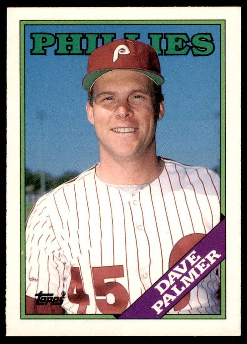 1988 TOPPS TRADED DAVID PALMER . PHILADELPHIA PHILLIES #79T