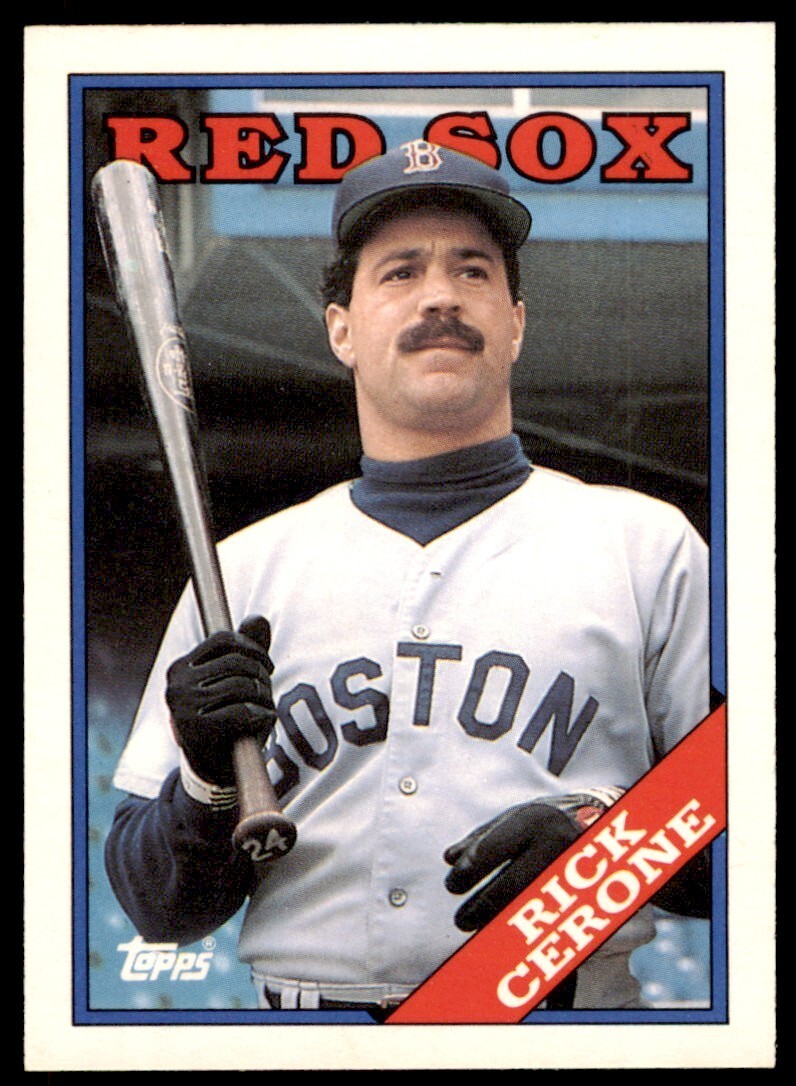 1988 TOPPS TRADED RICK CERONE . BOSTON RED SOX #27T