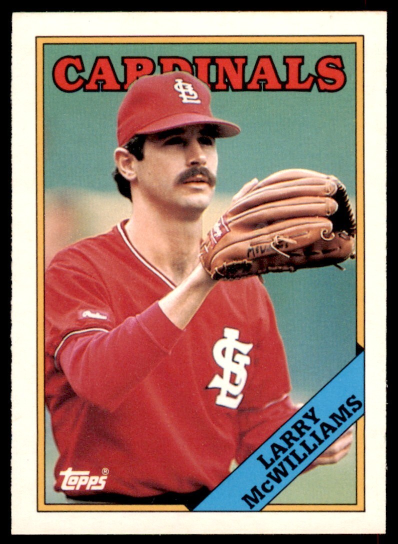 1988 TOPPS TRADED LARRY MCWILLIAMS . ST. LOUIS CARDINALS #70T
