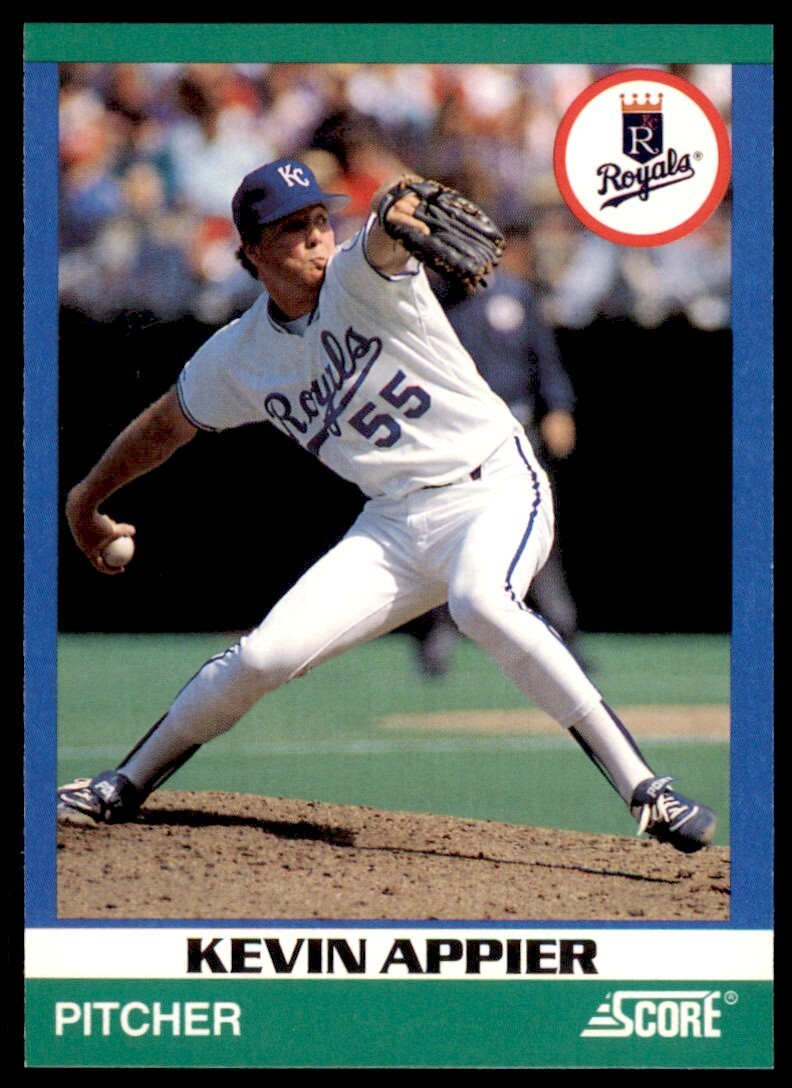 1991 SCORE 100 RISING STARS KEVIN APPIER . KANSAS CITY ROYALS #73