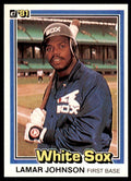 1981 DONRUSS LAMAR JOHNSON . CHICAGO WHITE SOX #38