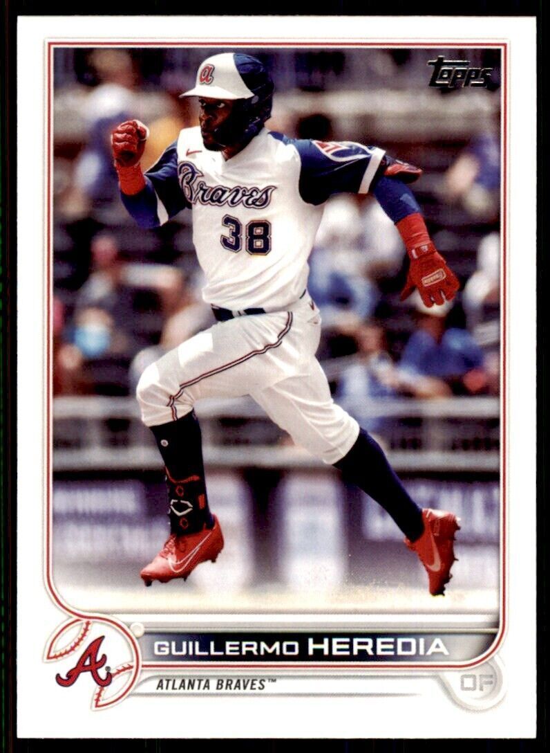 2022 TOPPS.. GUILLERMO HEREDIA ATLANTA BRAVES #610