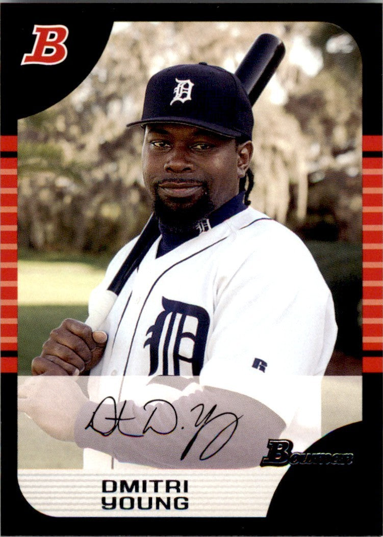 2005 BOWMAN DMITRI YOUNG DETROIT TIGERS #4