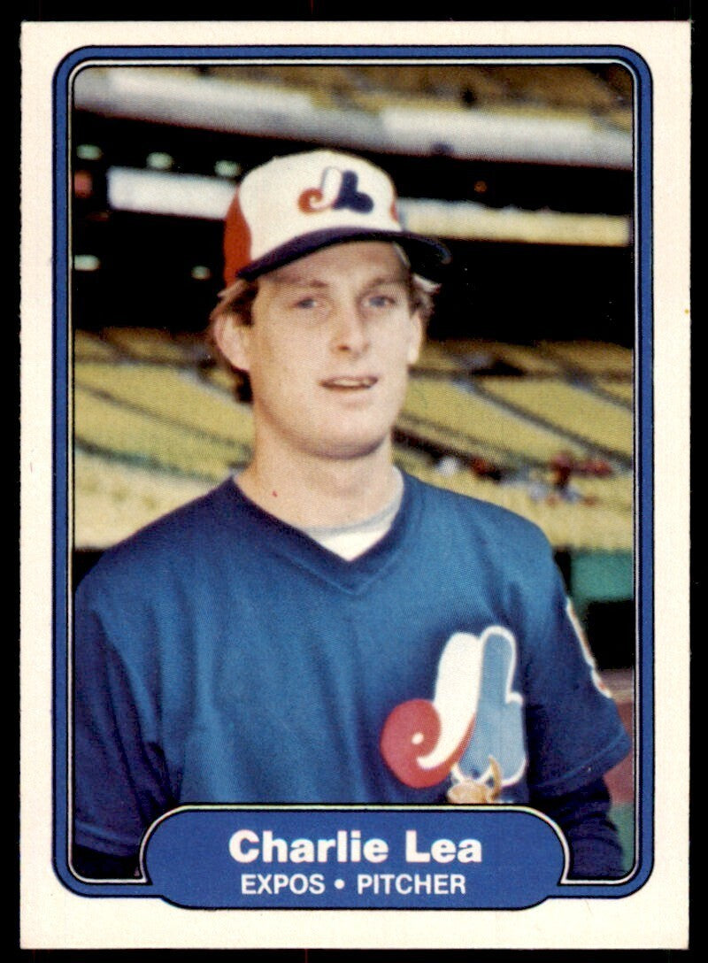 1982 FLEER CHARLIE LEA MONTREAL EXPOS #193