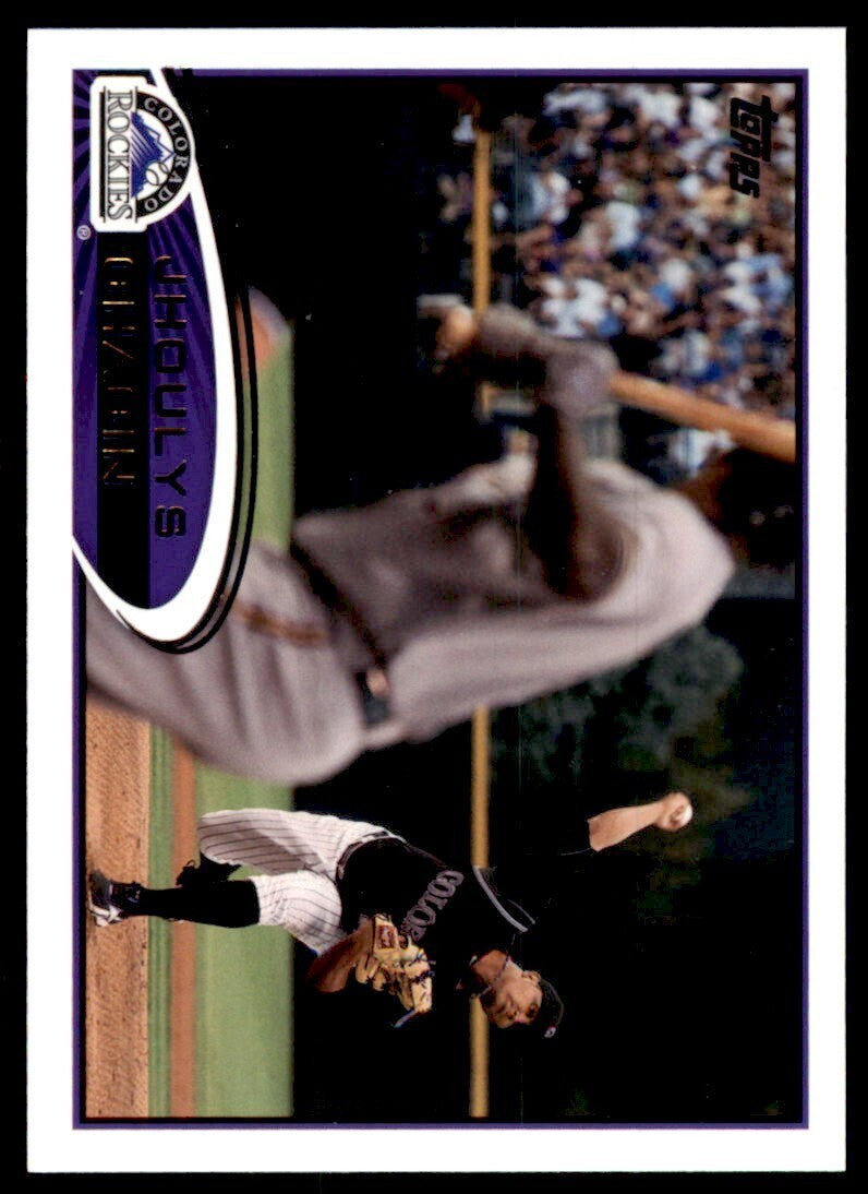 2012 TOPPS JHOULYS CHACIN COLORADO ROCKIES #45