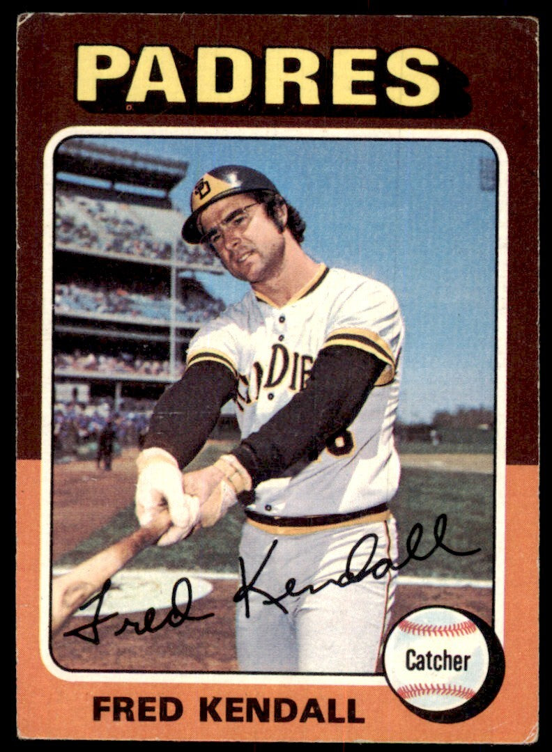 1975 TOPPS FRED KENDALL SAN DIEGO PADRES #332