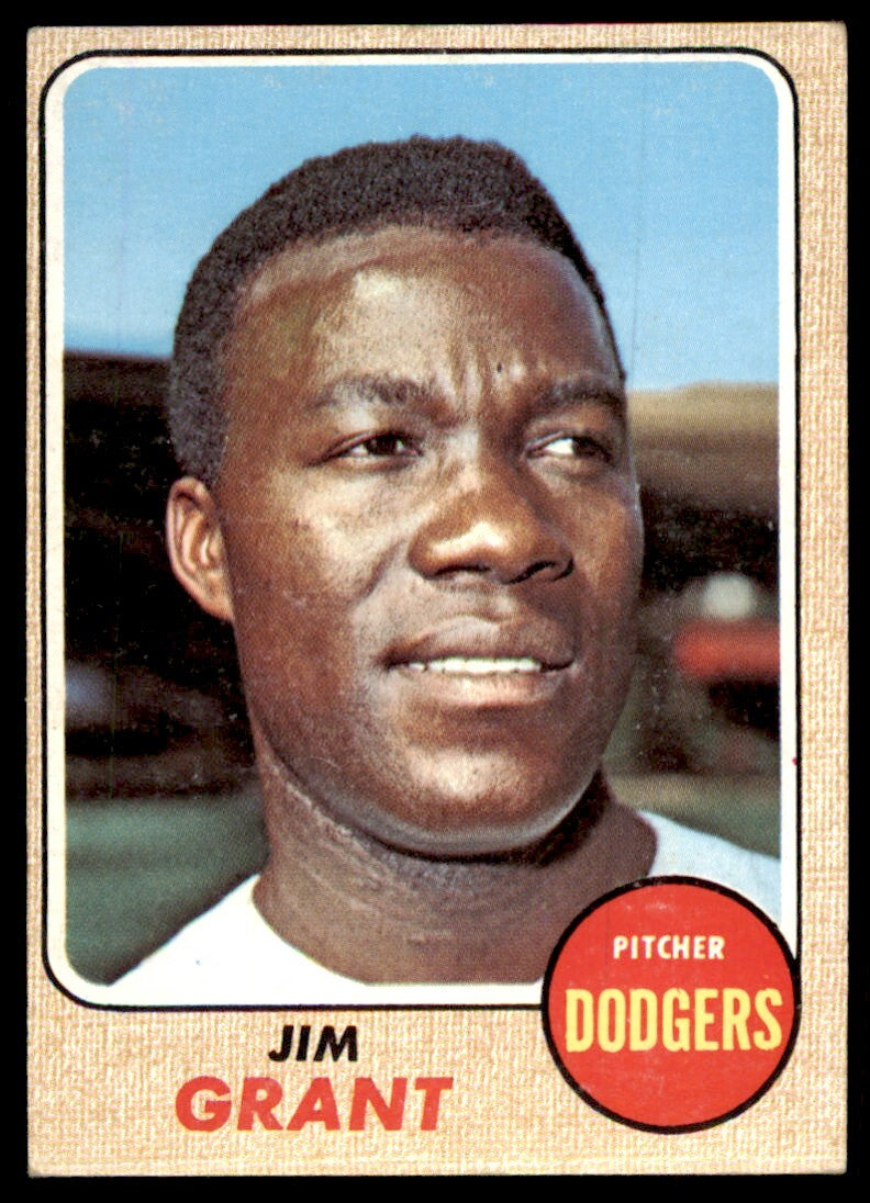 1968 TOPPS JIM GRANT DODGERS #398