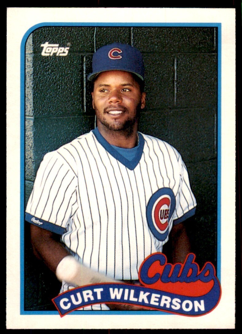 1989 TOPPS TRADED CURT WILKERSON CHICAGO CUBS #126T