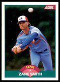1989 Score Rookie & Traded- Zane Smith Montreal Expos #56T
