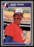 1985 Fleer Gary Lucas 104 Baseball Cards #403