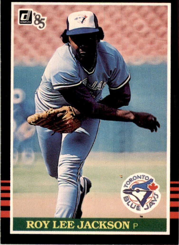 1985 Donruss Roy Lee Jackson 100 Baseball Cards #606