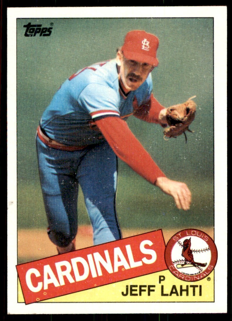 1985 Topps Jeff Lahti Baseball Cards #447