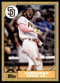 2022 Topps Fernando Tatis Jr. Baseball Cards #87TB-21