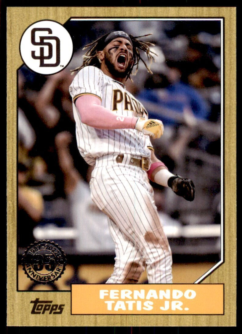 2022 Topps Fernando Tatis Jr. Baseball Cards #87TB-21