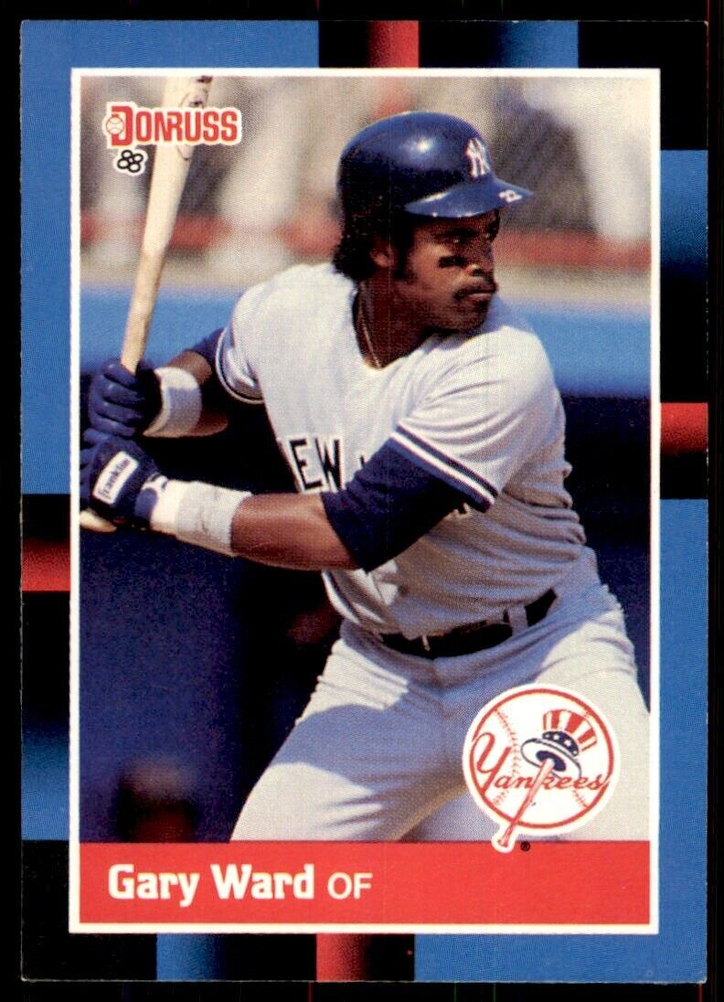 1988 Donruss Gary Ward Baseball Cards #251