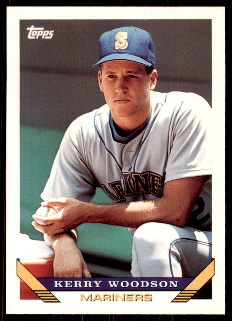 1993 Topps Kerry Woodson Baseball Cards #539