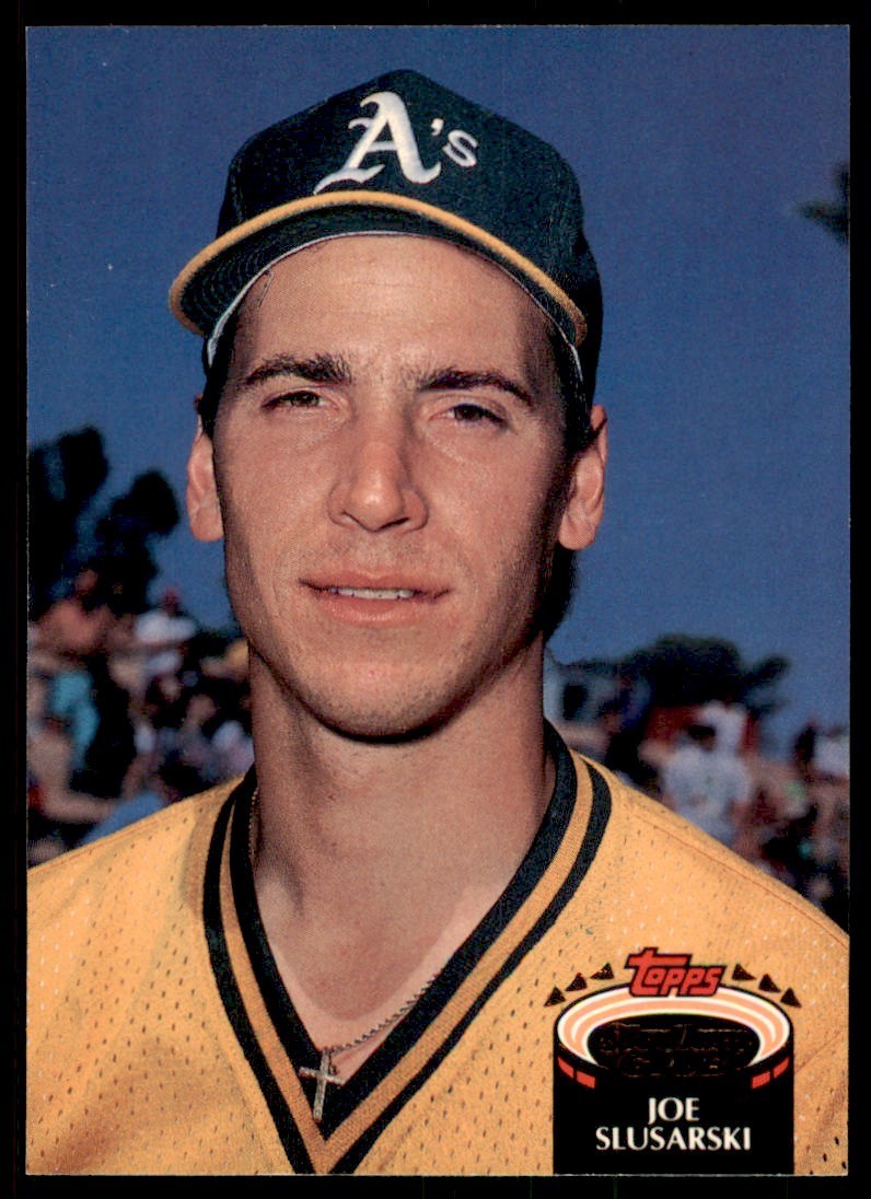 1992 Stadium Club Joe Slusarski Oakland Athletics #782