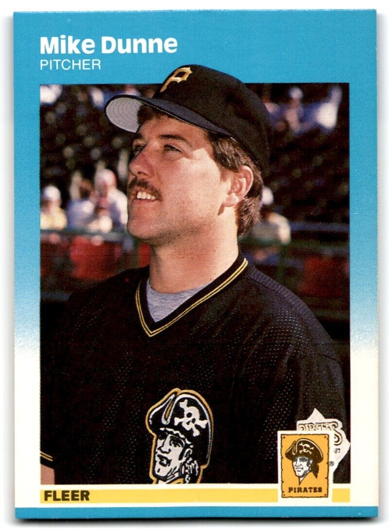 1987 Fleer Update Mike Dunne #U-29