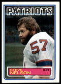 1983 Topps Steve Nelson . New England Patriots #335