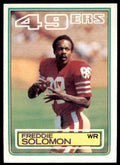 1983 Topps Freddie Solomon .  San Francisco 49ers #172