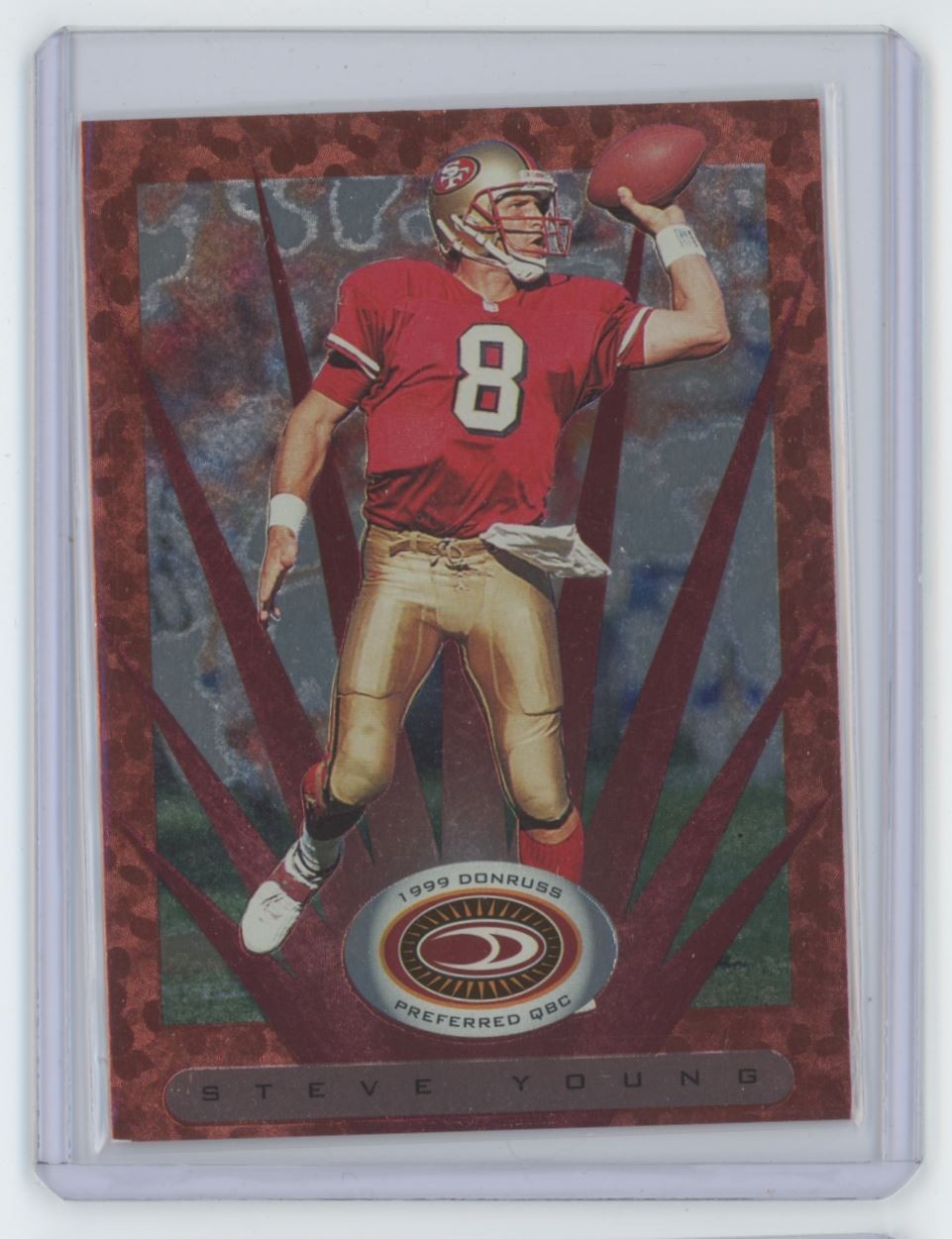 1999 Donruss Preferred QBC Steve Young Vintage San Francisco 49ers #44