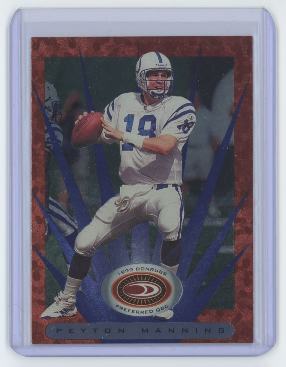 1999 Donruss Preferred QBC Peyton Manning Vintage Indianapolis Colts #28