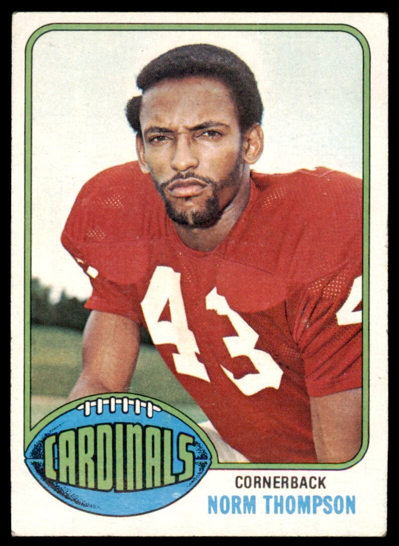 1976 TOPPS NORM THOMPSON . ST. LOUIS CARDINALS #238