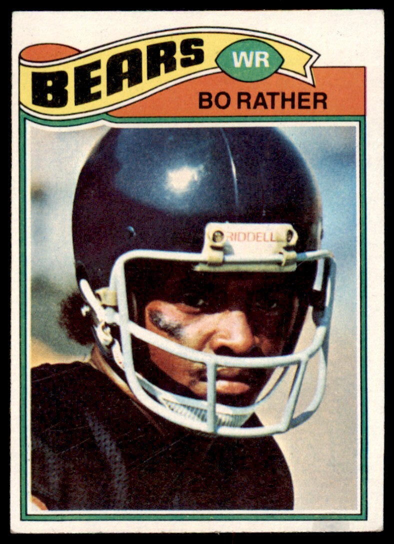 1977 TOPPS BO RATHER ROOKIE . CHICAGO BEARS #239
