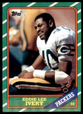 1986 Topps Eddie Lee Ivery .  Green Bay Packers #216