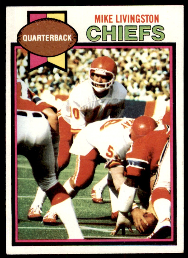 1979 TOPPS MIKE LIVINGSTON . KANSAS CITY CHIEFS #364