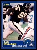 1989 Score Lee Williams . San Diego Chargers #99