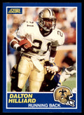 1989 Score Dalton Hilliard .  New Orleans Saints #31