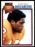 1979 TOPPS RICKY BELL ROOKIE . TAMPA BAY BUCCANEERS #258