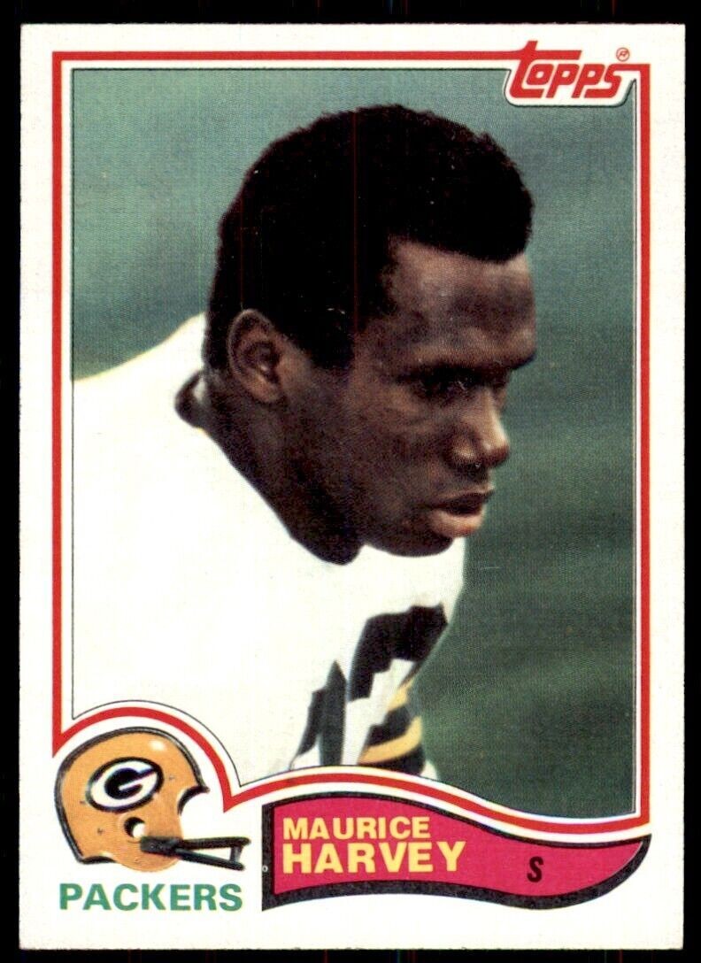 1982 Topps Maurice Harvey Green Bay Packers #360