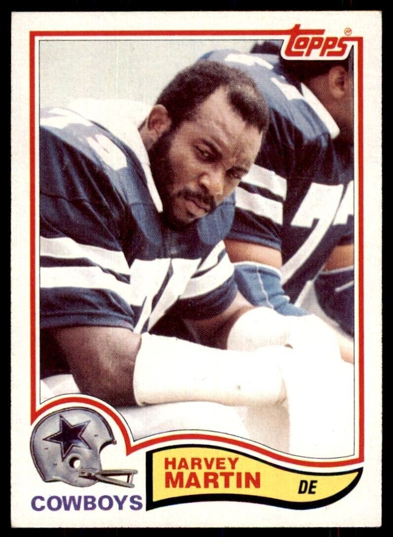 1982 Topps Harvey Martin Dallas Cowboys #320