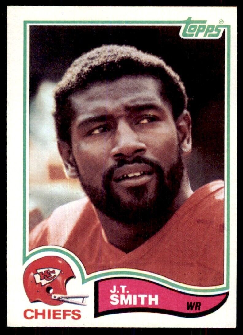 1982 Topps J.T. Smith Kansas City Chiefs #123