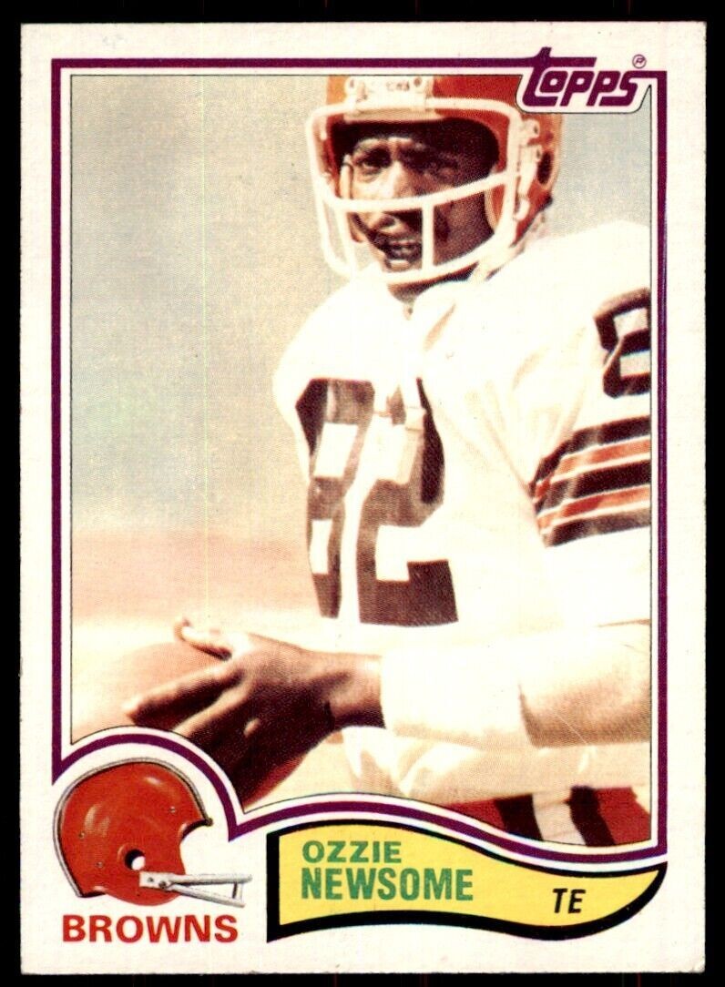 1982 Topps Ozzie Newsome. Cleveland Browns #67