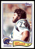 1982 Topps Louie Kelcher San Diego Chargers #235