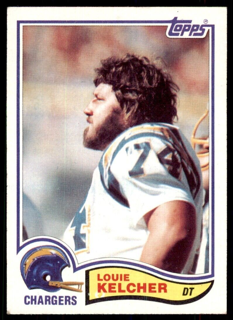 1982 Topps Louie Kelcher San Diego Chargers #235