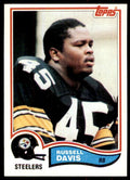1982 Topps Russell Davis Pittsburgh Steelers #208*