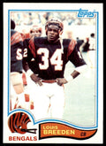 1982 Topps} Louis Breeden Cincinnati Bengals #42.