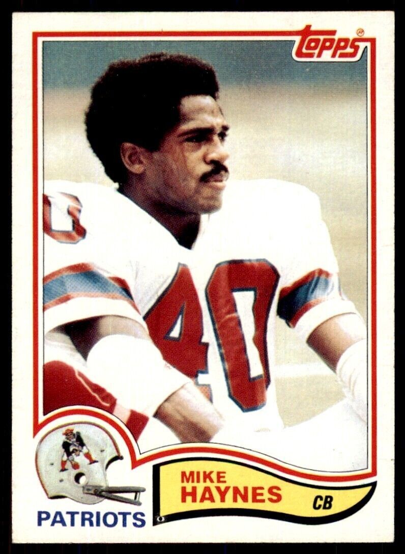 1982 Topps! Mike Haynes New England Patriots #153