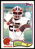 1982 Topps! Charles White Cleveland Browns #75