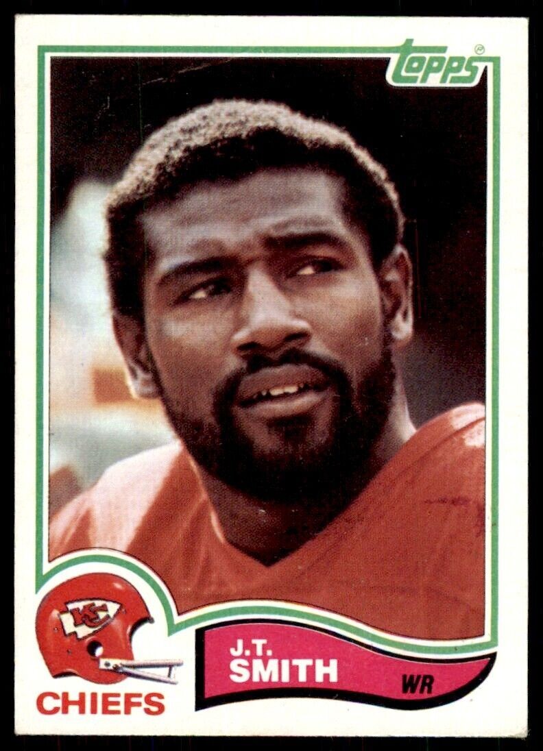 1982 Topps: J.T. Smith Kansas City Chiefs #123
