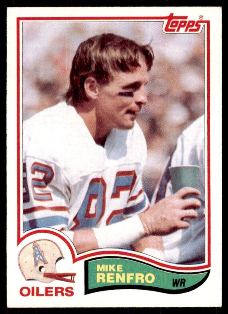 1982 Topps: Mike Renfro Houston Oilers #103